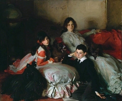 Essie, Ruby and Ferdinand, Children of Asher Wertheimer by John Singer Sargent