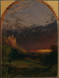 Evening by Jasper Francis Cropsey