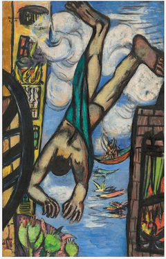 Falling Man by Max Beckmann