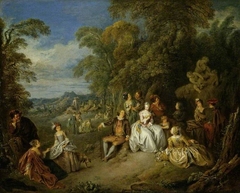 Fête champetre by Jean-Baptiste Pater