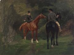 Figures on Horseback by Eliphalet Frazer Andrews