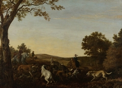 Fox Hunt by Ludolf de Jongh