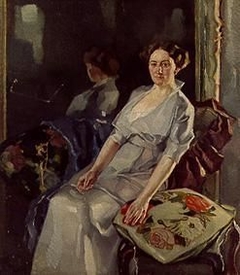 Frau Geheimrat Hochhaus by Leo Putz