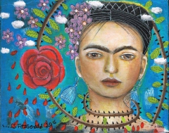 FRIDA'S FLOWERS by Sandi FitzGerald