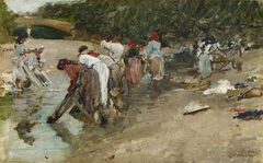 Galician Washerwomen by Francisco Pradilla y Ortiz