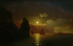 Георгиевский монастырь. Мыс Фиолент by Ivan Aivazovsky