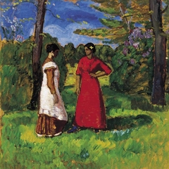 Girls from Kecskemét by Béla Iványi-Grünwald