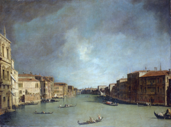 Grand Canal: Looking from Palazzo Balbi by Canaletto