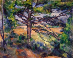 Grand pin et terres rouges (Large Pine and Red Earth) by Paul Cézanne