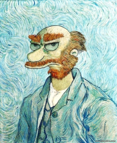 Grounds Keeper Willie Van Gogh by David Barton