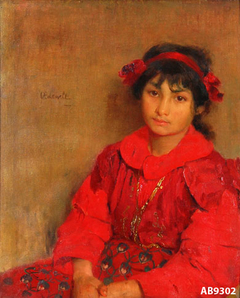 Gypsy girl by Ferdinand Oldewelt