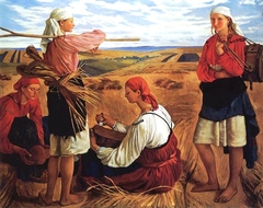 Harvest by Zinaida Serebriakova