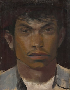 Head of a Gypsy by László Mednyánszky