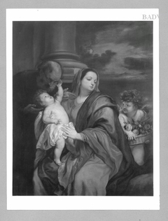 Heilige Familie (Maria mit Kind) by Anthony van Dyck