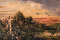 Hercules and the Stymphalian Birds by Gustave Moreau