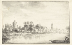 Huis Kronenburg en Loenen aan de Vecht by Anthonie Waterloo