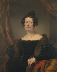 Jacoba E. Willet-Swarts (1799-1869), echtgenote van Dr. Abraham Willet (1790-1851) by Jan Adam Kruseman