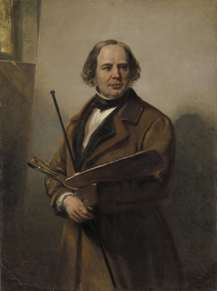 Jan Willem Pieneman, Painter, Father of Nicolaas Pieneman by Nicolaas Pieneman