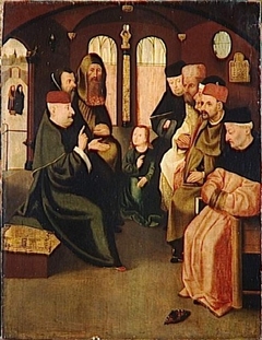 Jésus parmi les docteurs by Anonymous