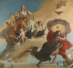 Juno and Luna by Giovanni Battista Tiepolo