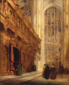 King's College Chapel—Cambridge by David Roberts