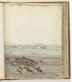 Kudde paarden by Jan Brandes