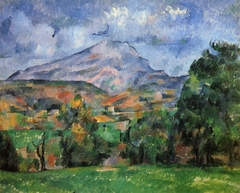 La Montagne Sainte-Victoire by Paul Cézanne