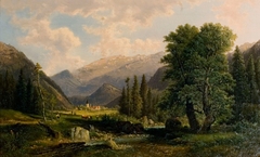 Landscape by Franz Barbarini