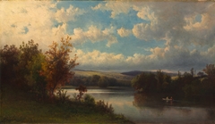 Landscape near Granby, Connecticut by Hendrik Dirk Kruseman van Elten