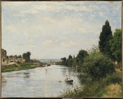 Landscape with River by Stanislas Lépine