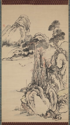 Landscape with River View by Ike no Taiga