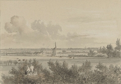 Landschap bij Maarssen by Jacobus Theodorus Abels