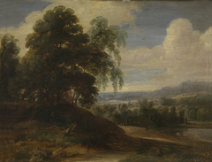 Landschap by Jacques d'Arthois