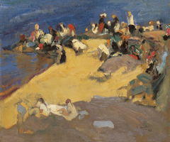 Lavanderas de Galicia by Joaquín Sorolla