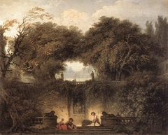 Le Petit Parc by Jean-Honoré Fragonard