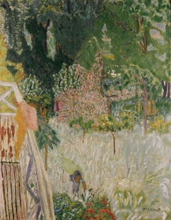 Le pommier fleuri by Pierre Bonnard