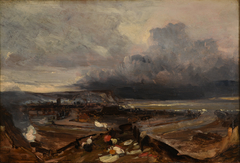 Le Port de Dieppe by Eugène Isabey