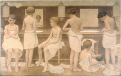 Les Petites Figurantes by Fernand Pelez