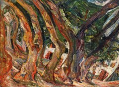 Les Platanes à Céret by Chaim Soutine