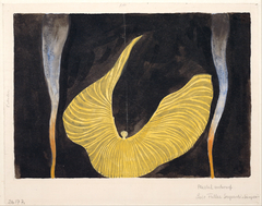 Loïe Fuller in the Dance "The Archangel" by Koloman Moser