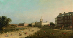 London: the New Horse Guards from St James's Park by Canaletto