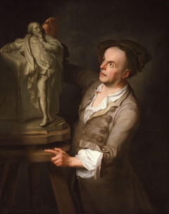 Louis François Roubiliac by Adrien Carpentiers