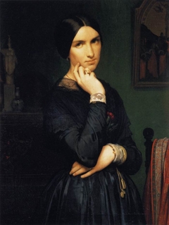 Madame Hippolyte Flandrin by Hippolyte Flandrin