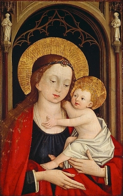 Madonna and Child in a Niche by Anonymous