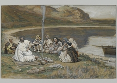 Meal of Our Lord and the Apostles by James Tissot