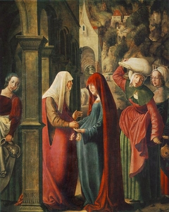 Meeting of Mary and Elisabeth by Marx Reichlich