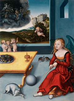 Melancholia by Lucas Cranach the Elder