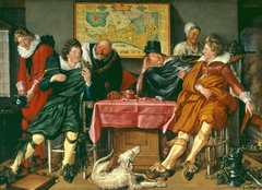 Merry Company by Willem Pieterszoon Buytewech