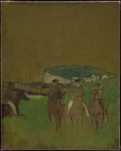 Morning Ride by Edgar Degas