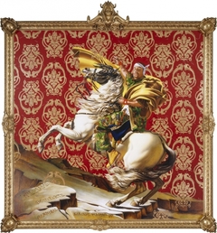 Napoleon Leading the Army Over the Alps by Kehinde Wiley